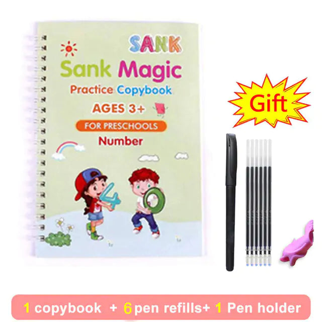 Reusable Children's Magic Book